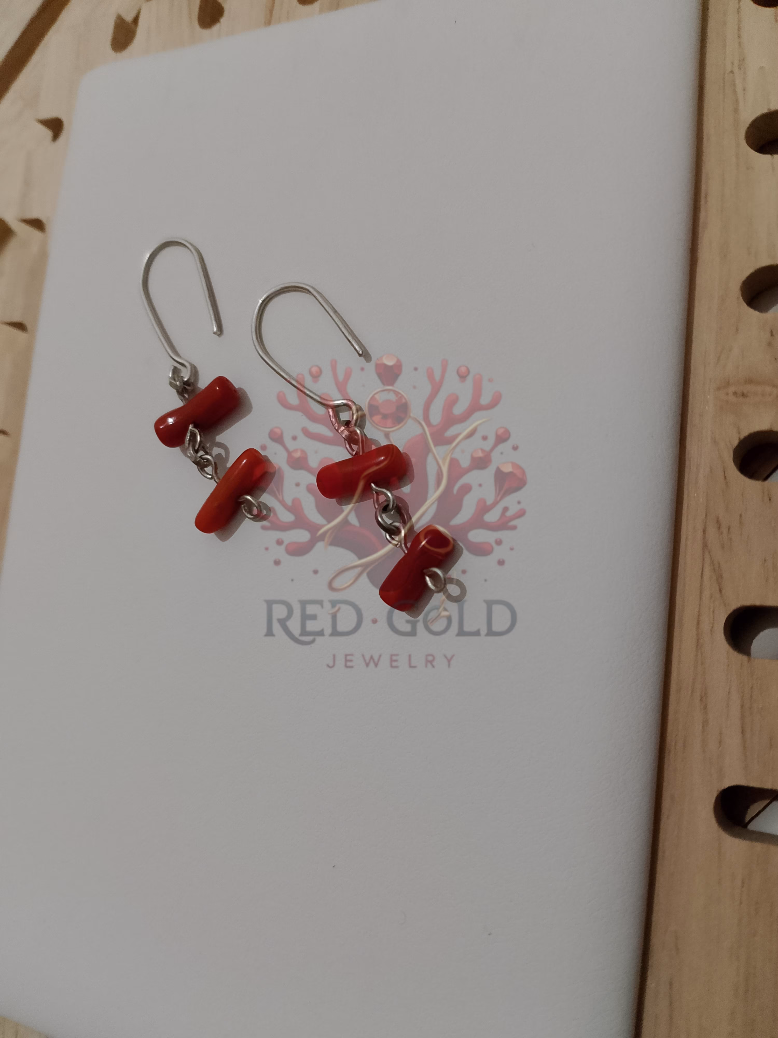 أقراط مرجان 🪸 BC-22