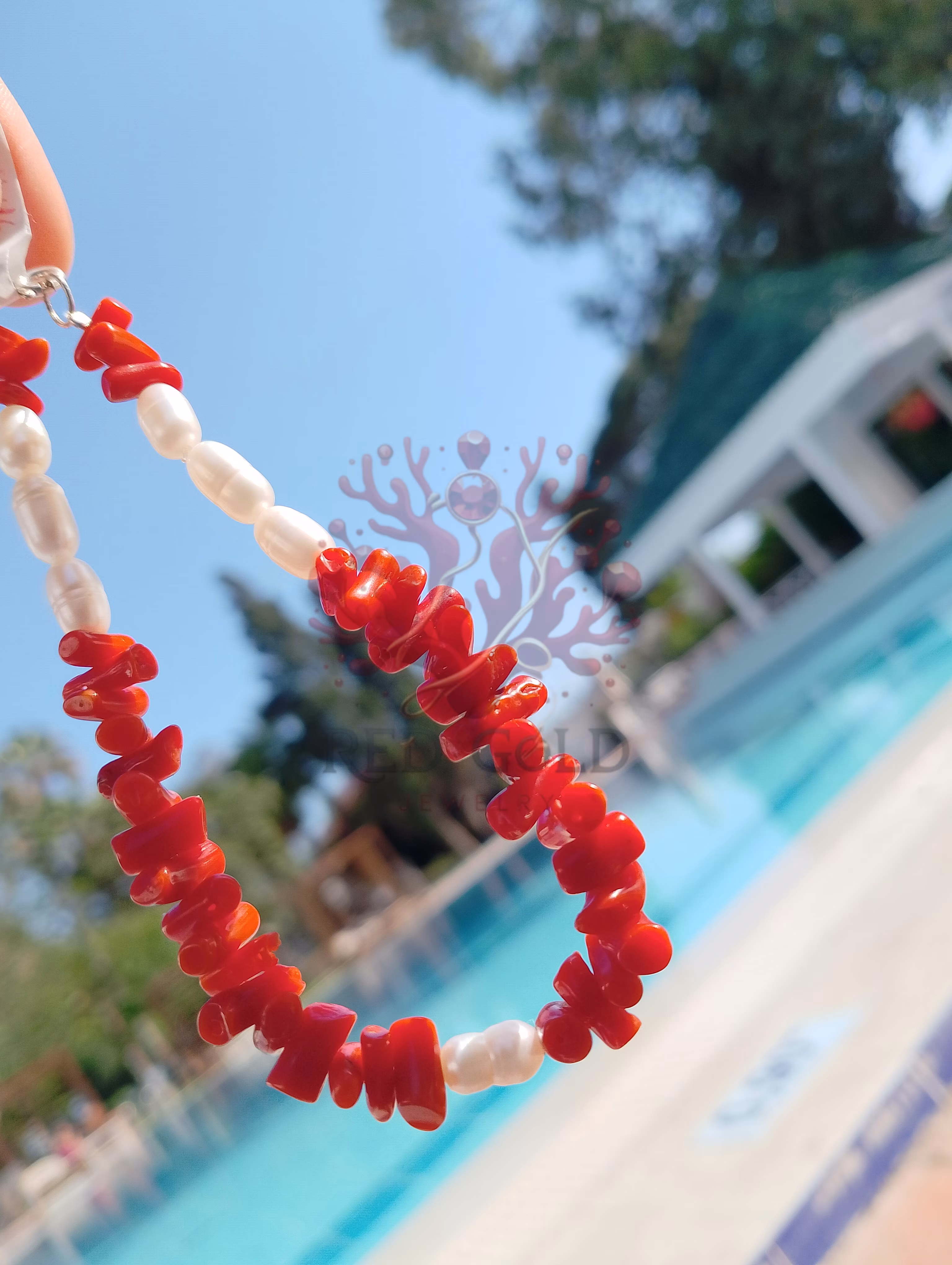 Bracelet en corail B-31 - miniature 3