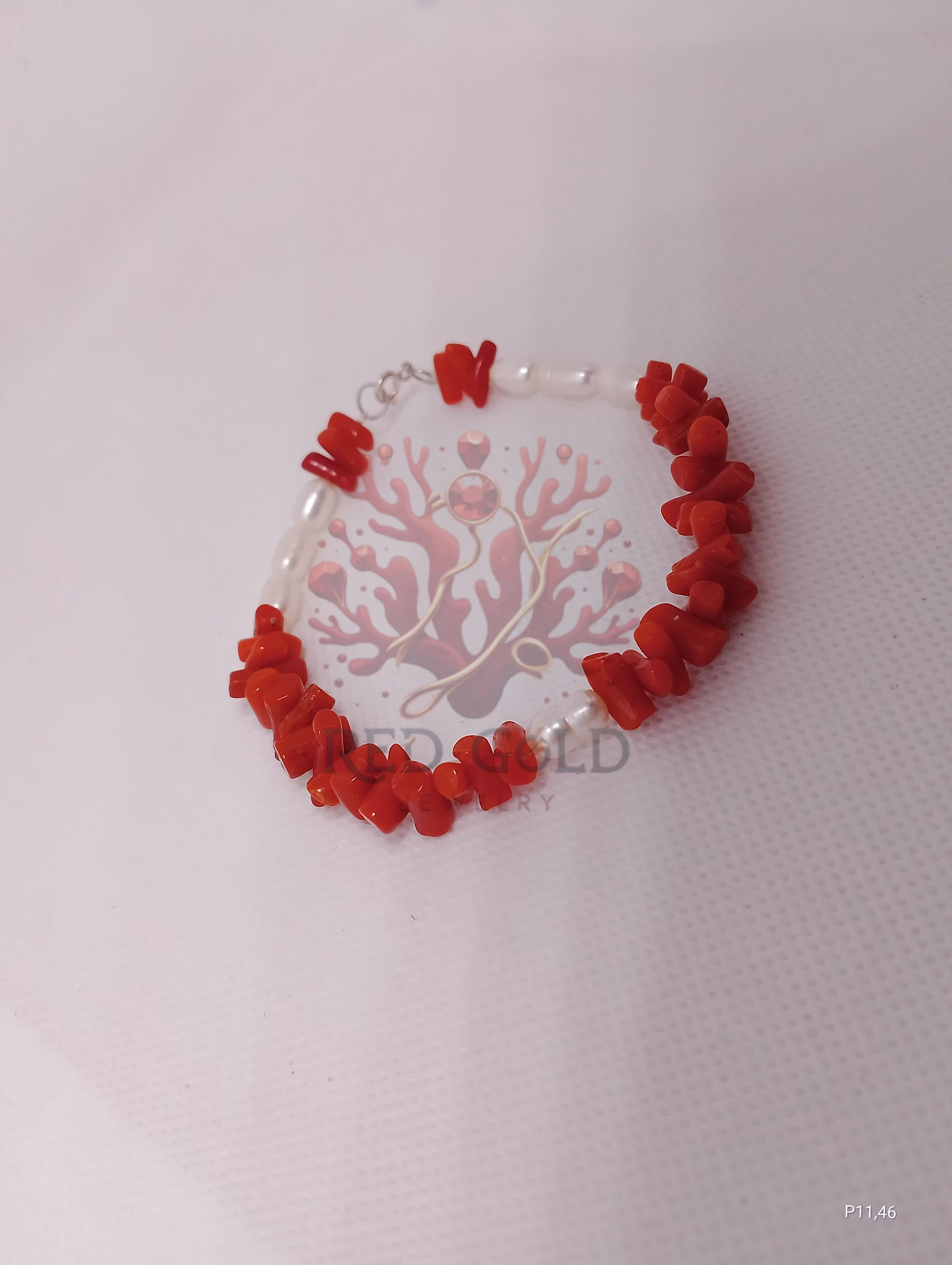 Bracelet en corail B-31 - miniature 4