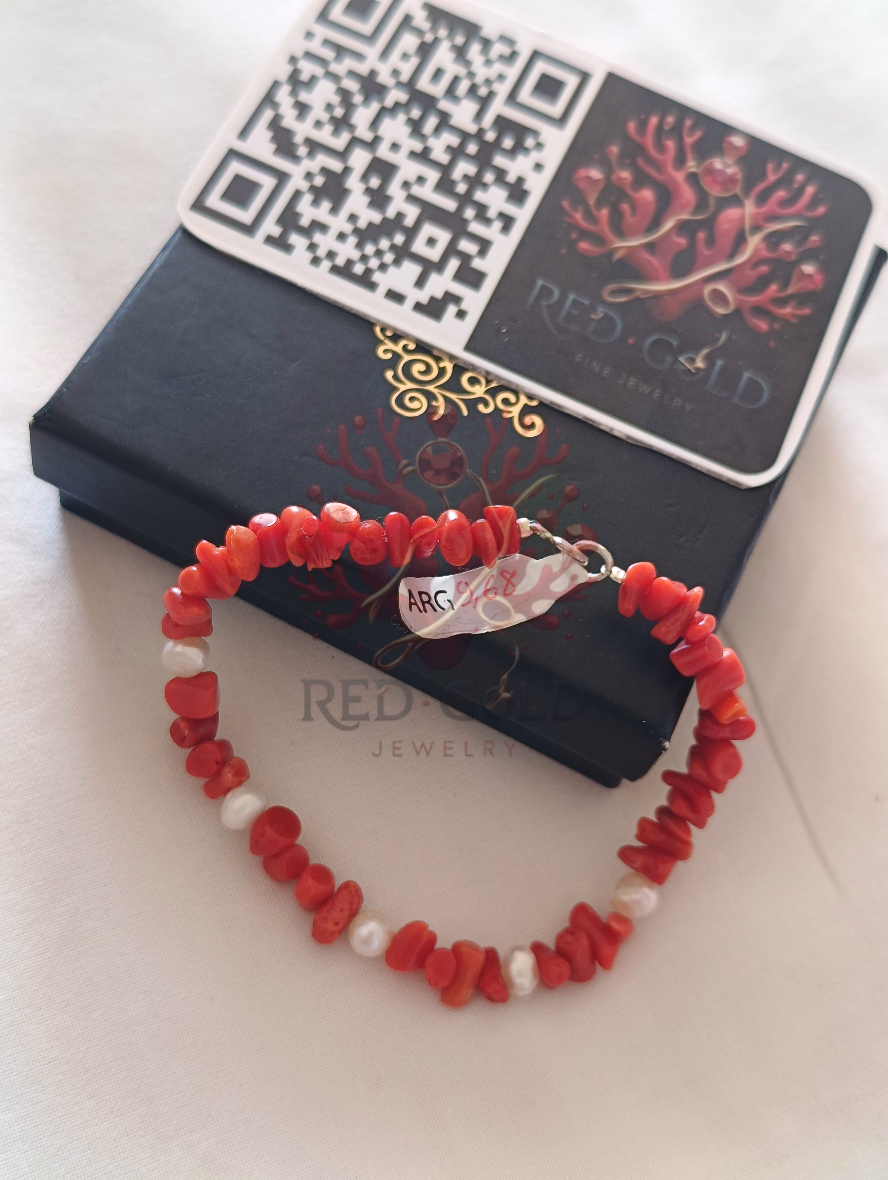 Bracciale in corallo naturale B-05 - miniature 2