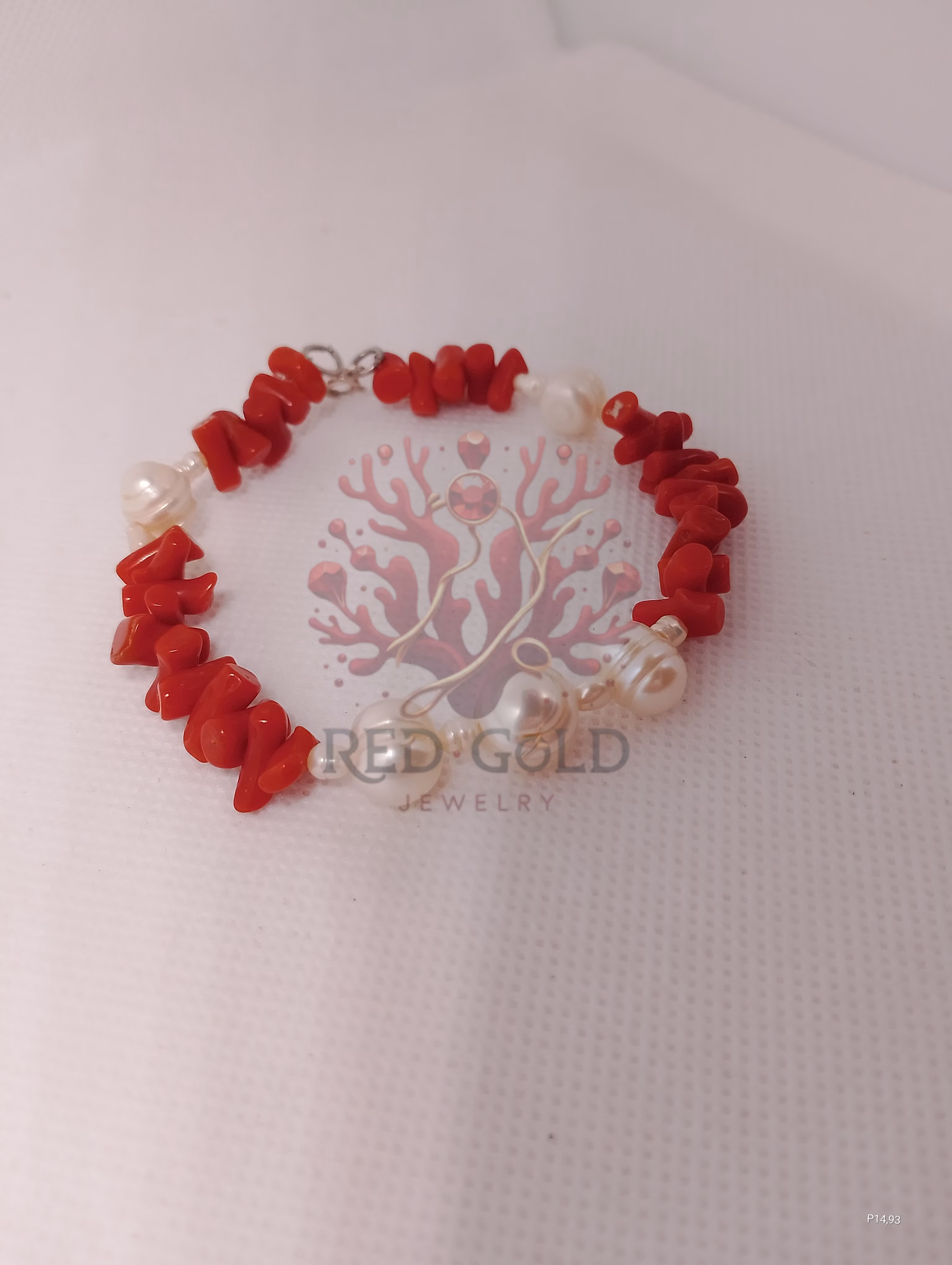 Bracciale in corallo naturale B-03 - miniature 4